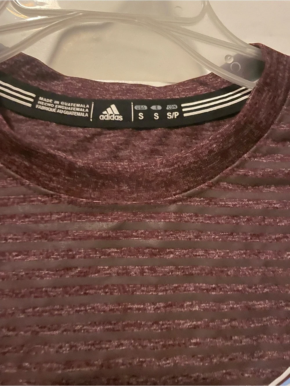 adidas Colorado Rapids Men's Maroon Performance Tee